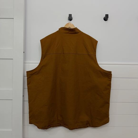 Men’s Blake Shelton X Lands End Canvas Vest Sherpa Lined 4x - Picture 6 of 7